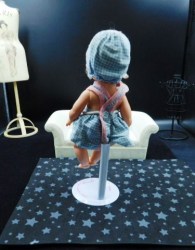 nurser 50s blue check bk